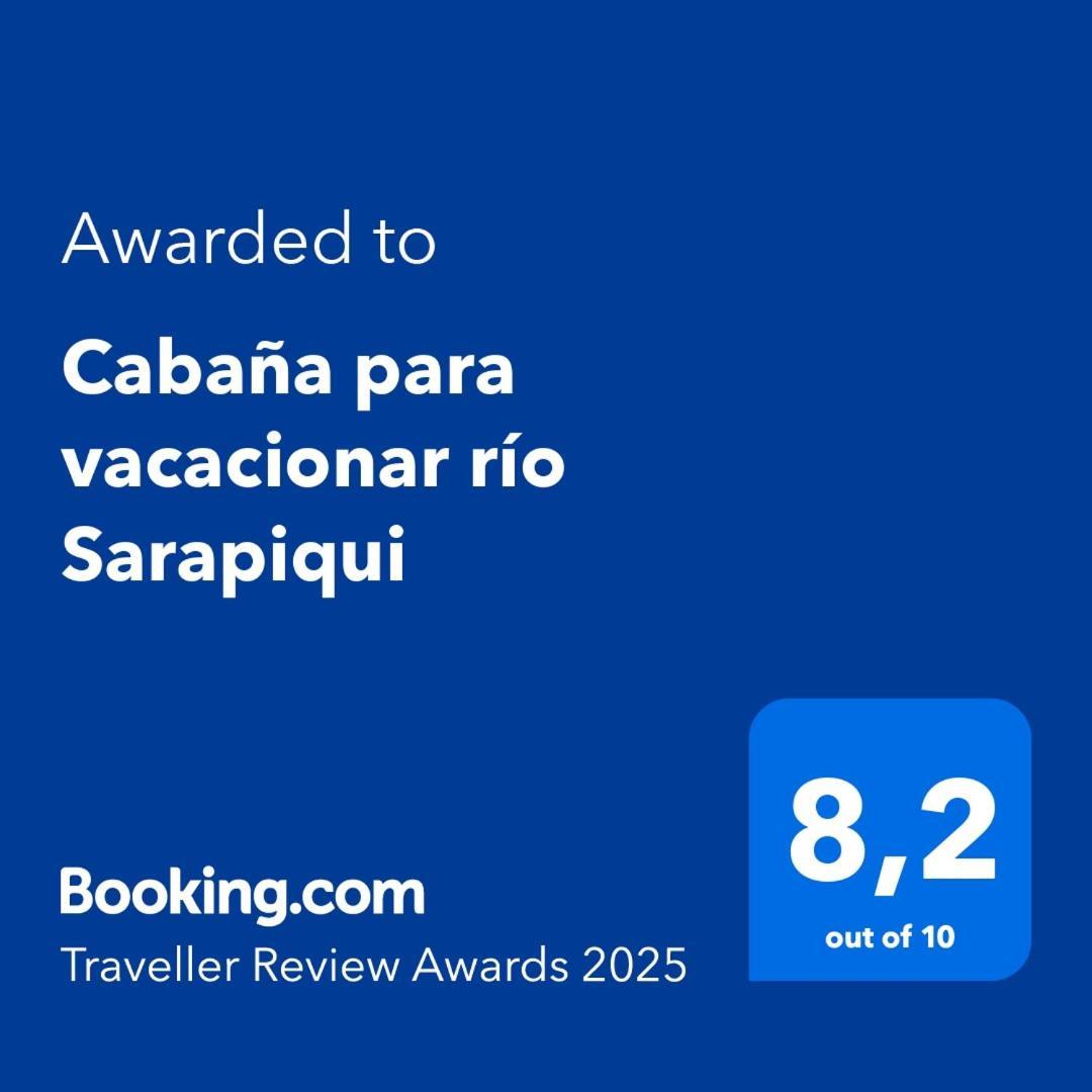 Cabana Para Vacacionar Rio Sarapiquí Eksteriør bilde